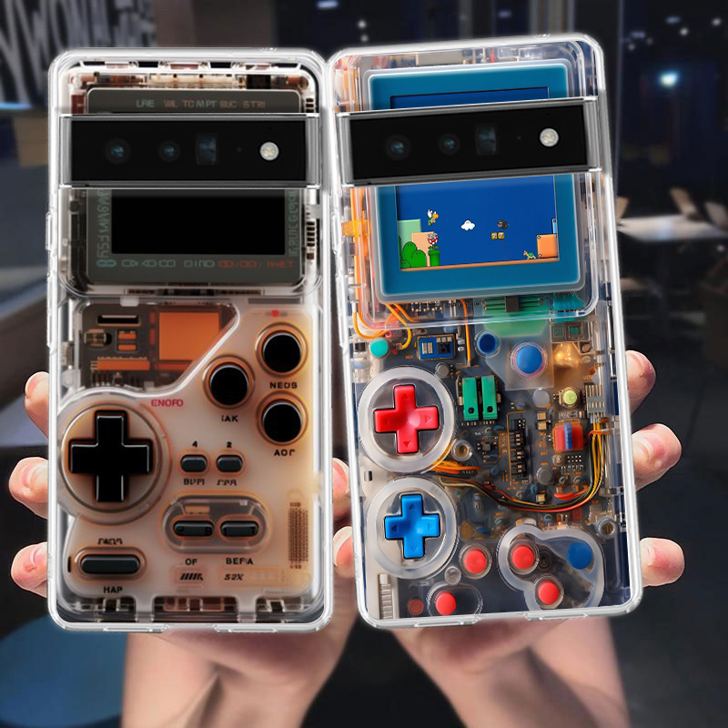 Gaming Console Phone - غطاء حافظة هاتف لهاتف Google Pixel