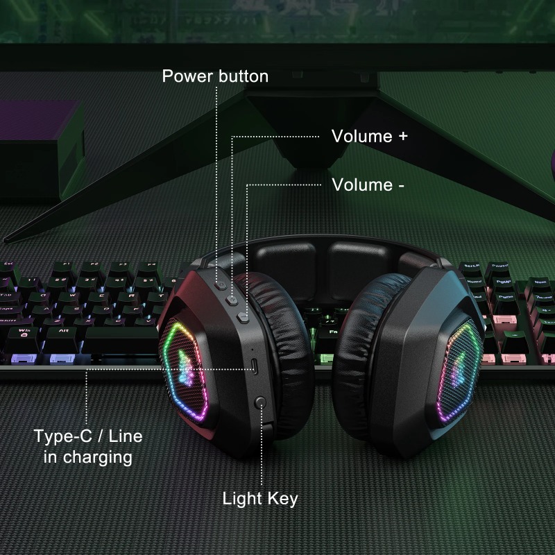سماعة ألعاب لاسلكية ONIKUMA B1 - مراجعة Gaming Console In Amazon وسعره