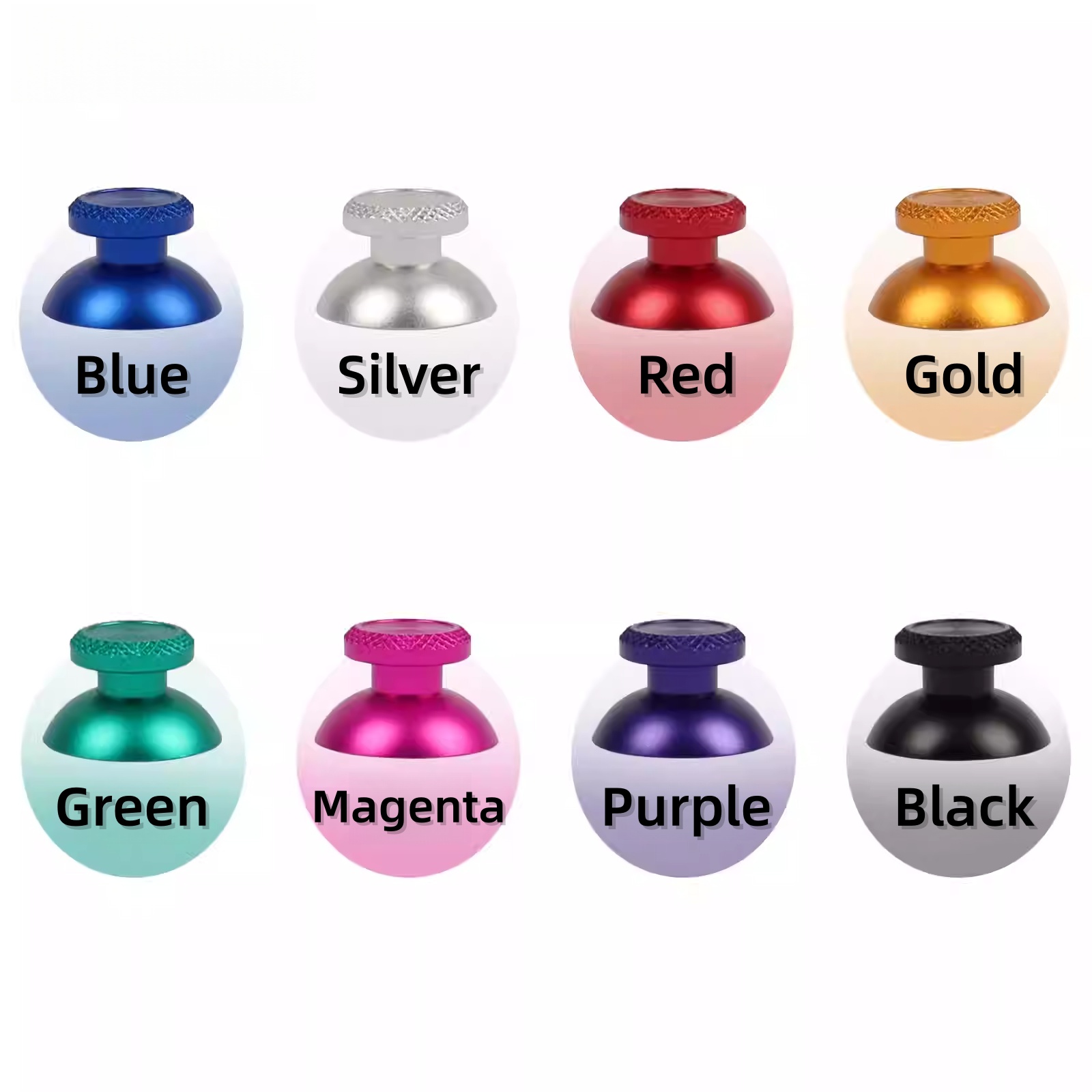قطعتان من أغطية عصا التحكم الم - مراجعة Thumb Grip Joystick وسعره
