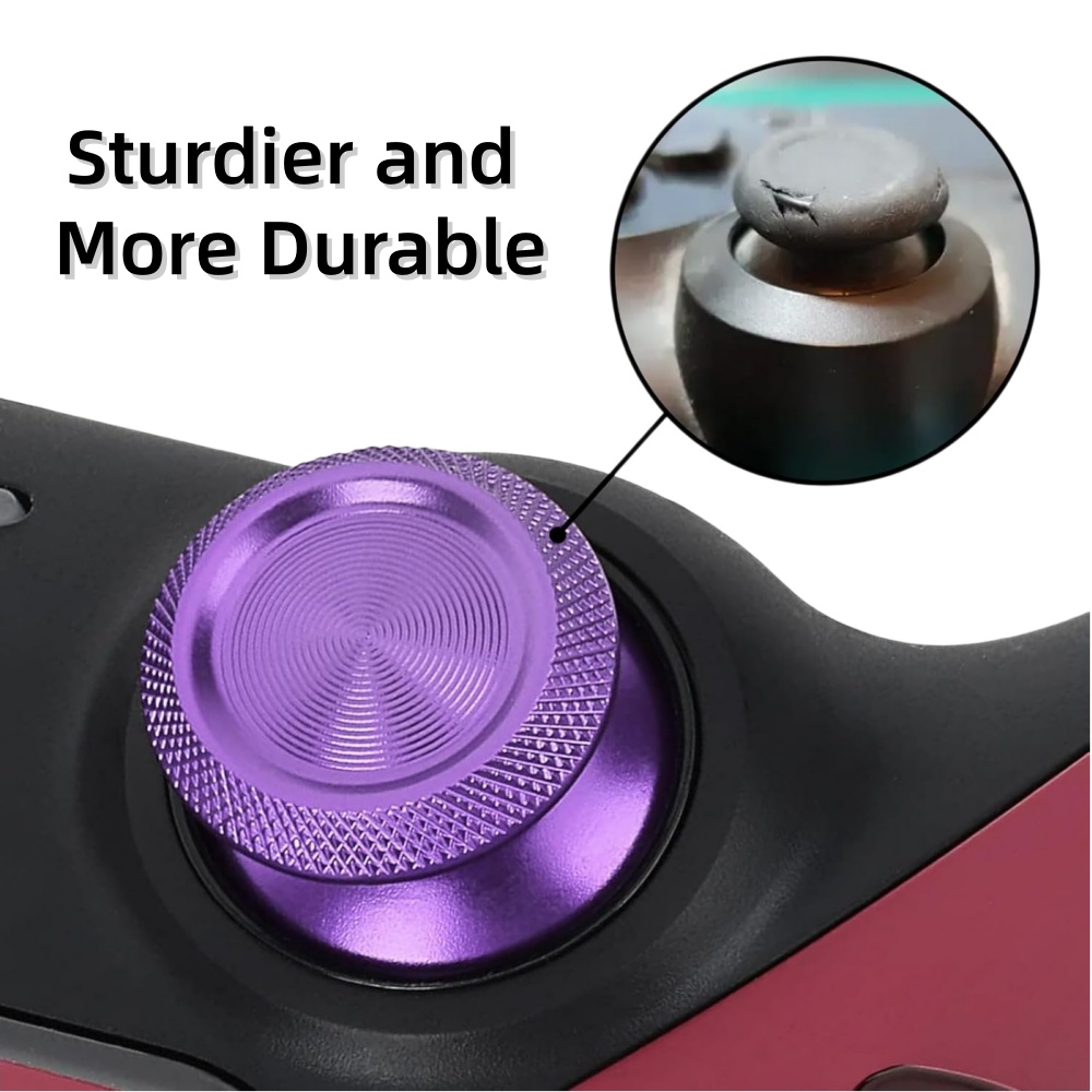 قطعتان من أغطية عصا التحكم الم - مراجعة Thumb Grip Joystick وسعره