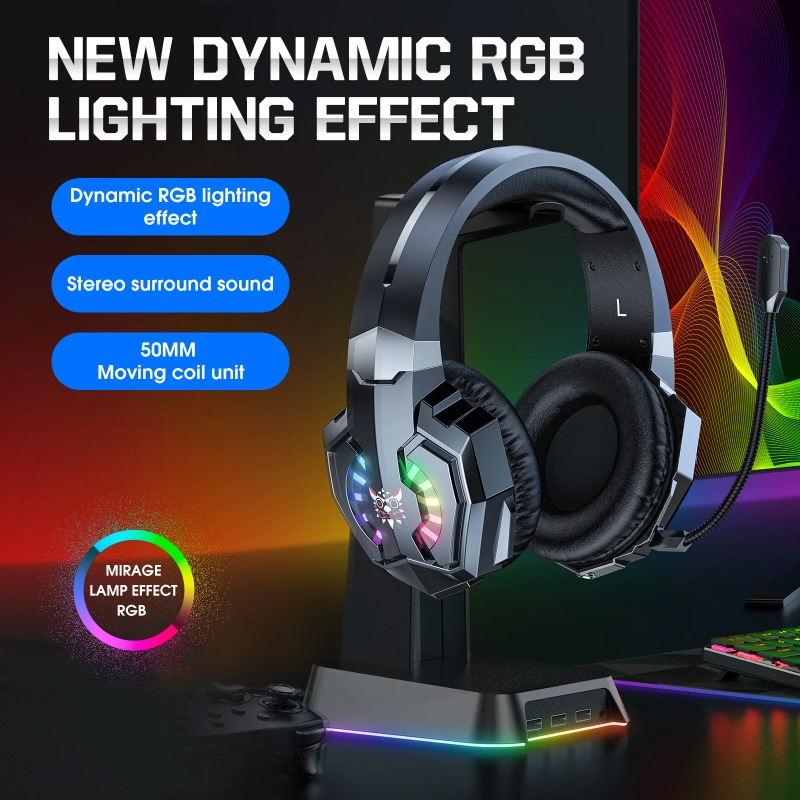 سماعة ألعاب ONIKUMA B15 لاسلكي - مراجعة Gaming Console In Amazon وسعره
