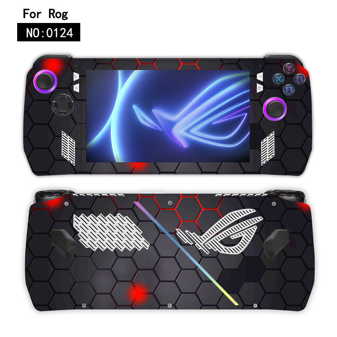 حافظة ملصقات جديدة لوحدة التحك - مراجعة Gaming Console Asus Rog وسعره