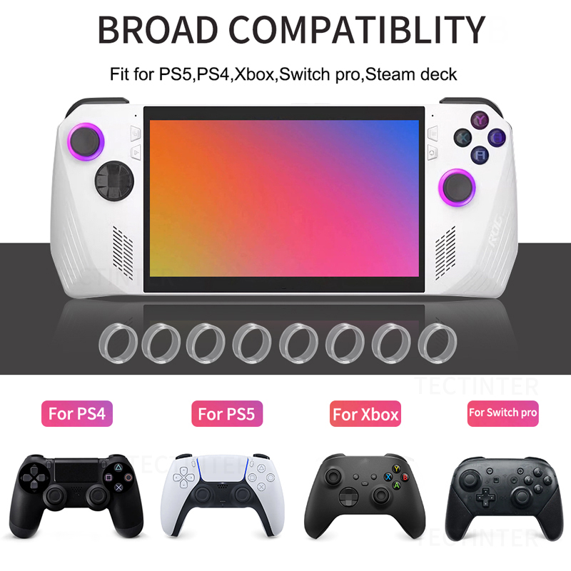 4/8 قطع حلقات مطاطية واقية مرن - مراجعة Gaming Console Monitor وسعره