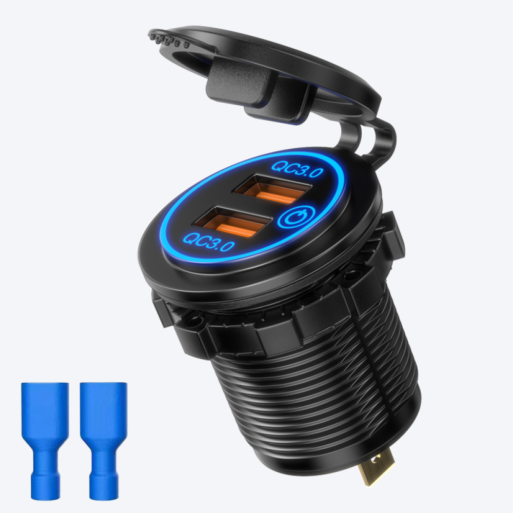 شاحن دراجة نارية مزدوج USB مع  - مراجعة Gaming Console Phone وسعره