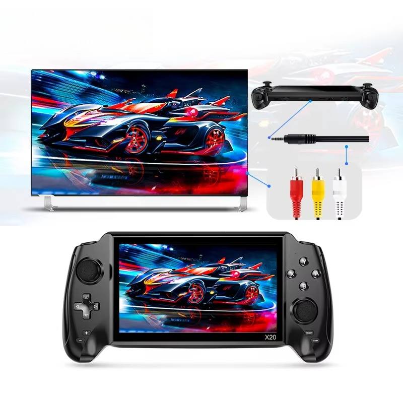 جهاز ألعاب محمول X20 بشاشة 7 ب - مراجعة Gaming Console X20 وسعره