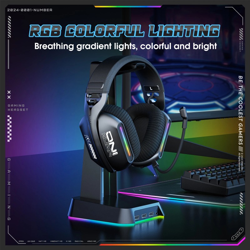 سماعة ألعاب ONIKUMA GT808 لاسل - مراجعة Gaming Console In Amazon وسعره