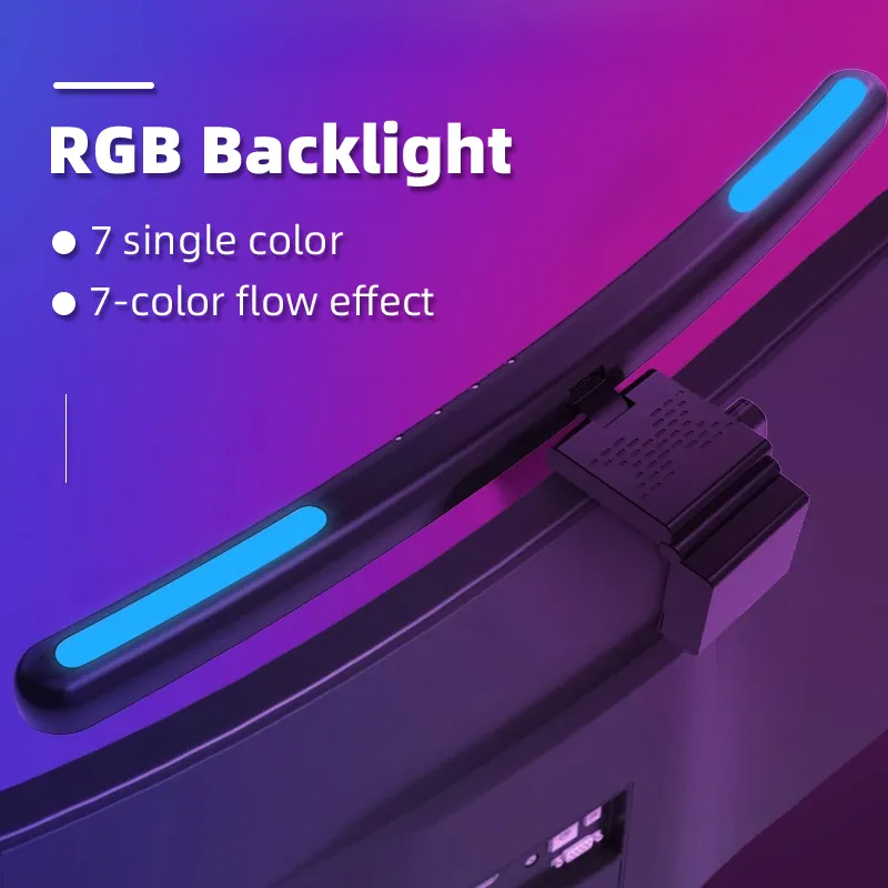 شريط ضوء LED منحني ، مصباح شاش - مراجعة Gaming Console Monitor وسعره
