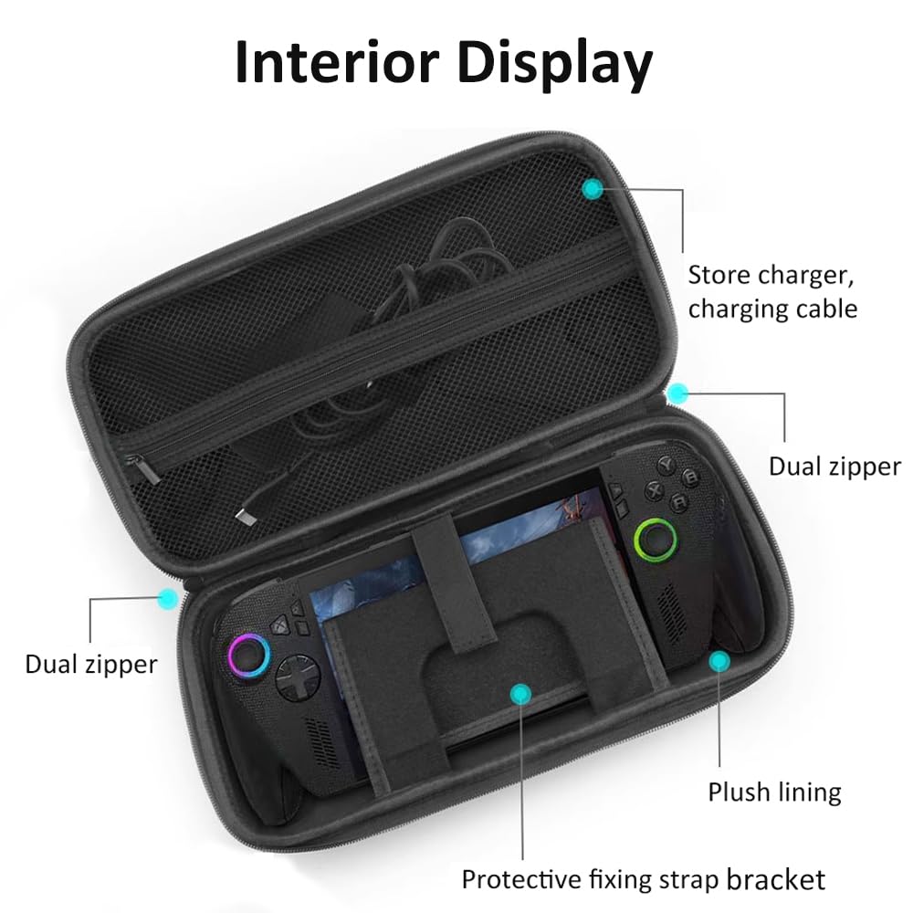 حقيبة تخزين صلبة من مادة EVA ل - مراجعة Gaming Console Asus Rog وسعره